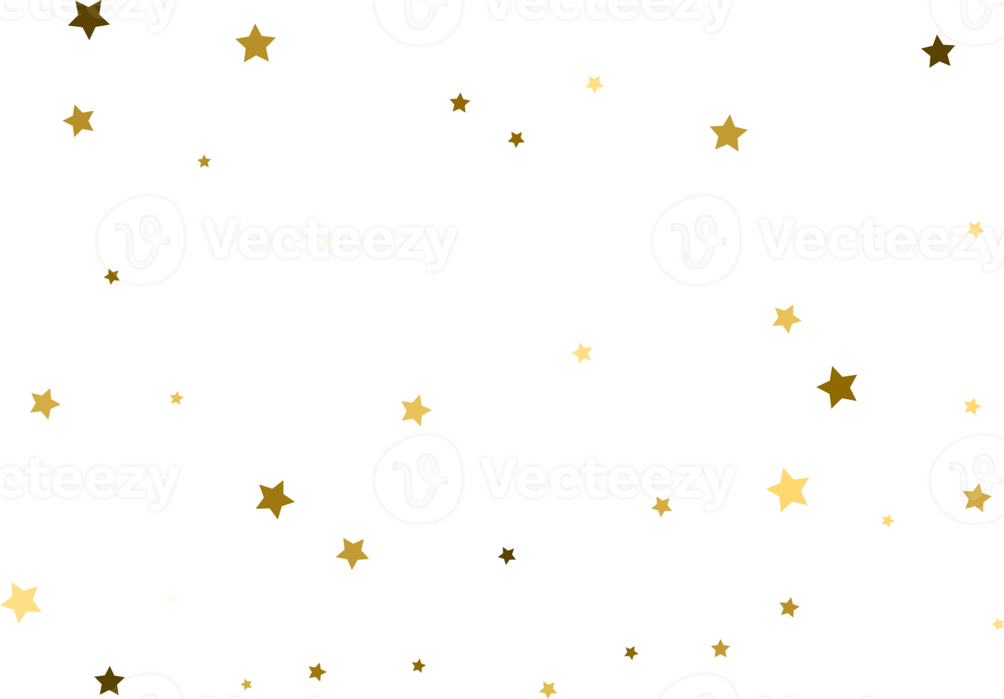 Random falling gold stars. png