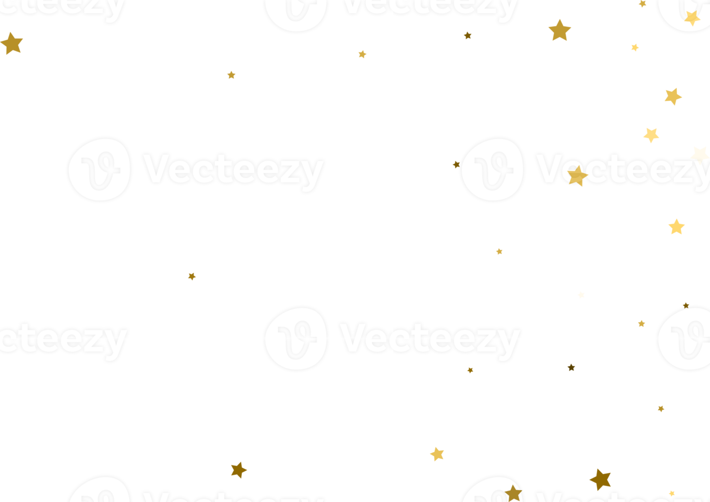 Random falling gold stars. png