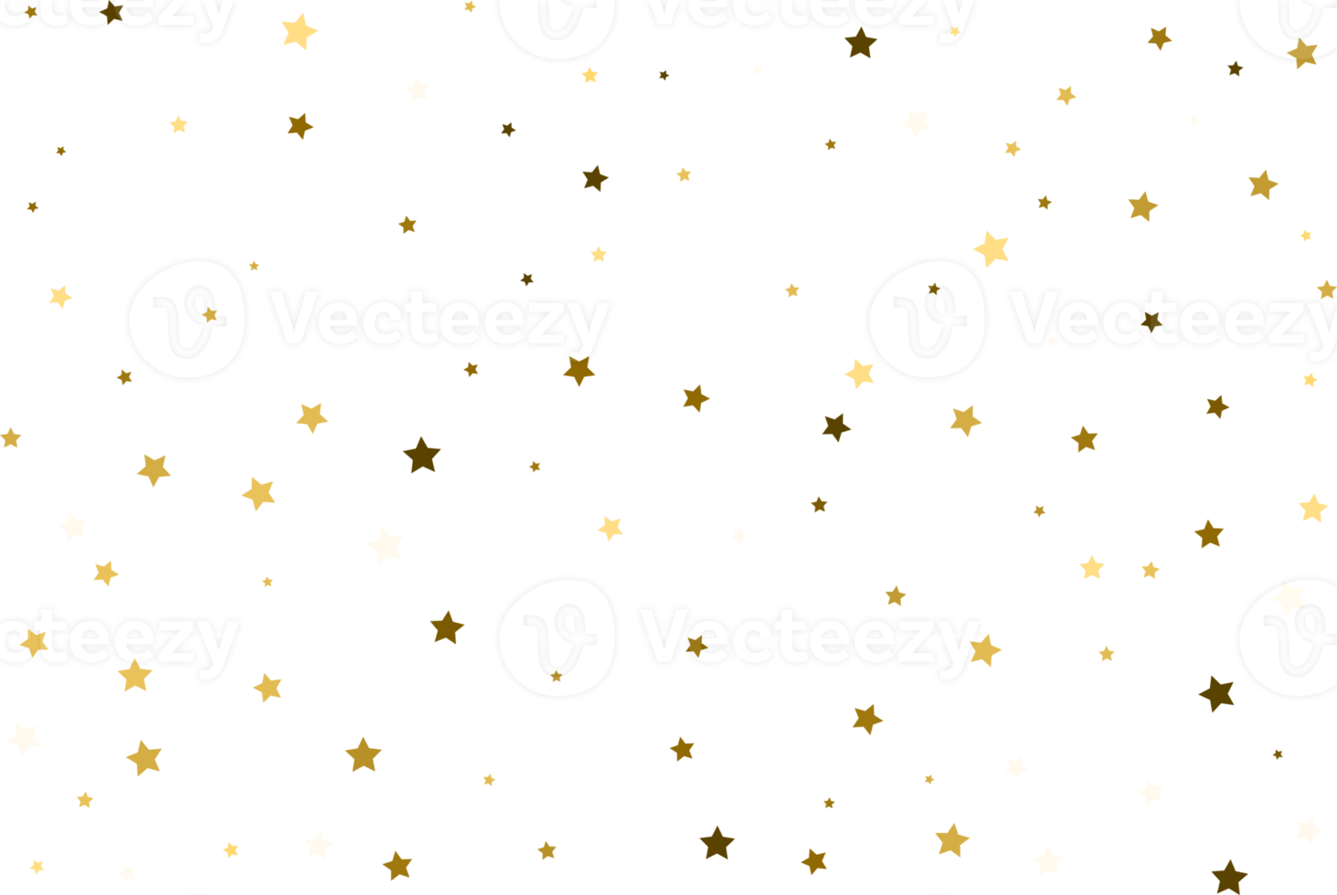 Random falling gold stars. png