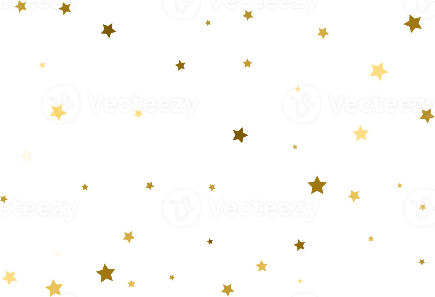 Random falling gold stars. png