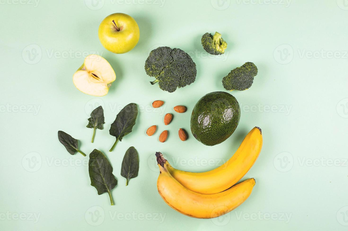 Healthy vegan food diet concept photo