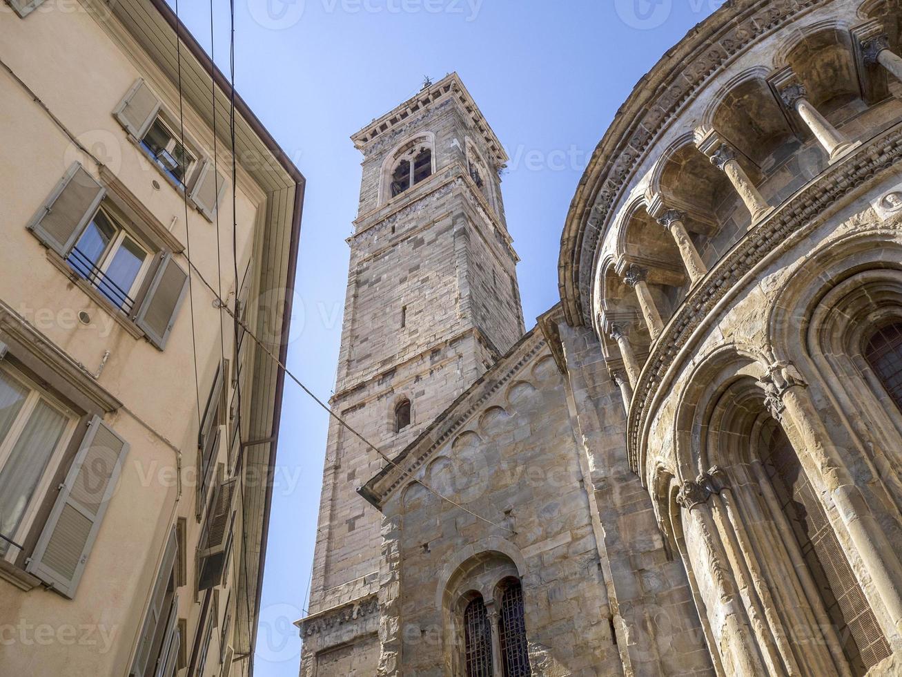 iglesia de santa maria maggiore bérgamo foto