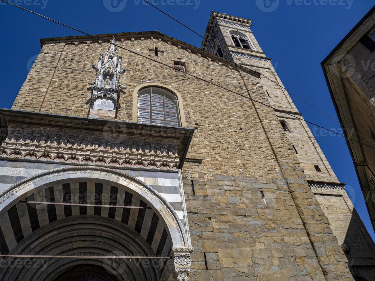 iglesia de santa maria maggiore bérgamo foto