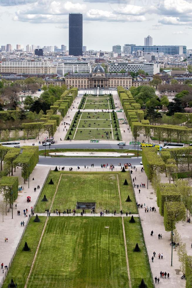 View of Paris from Tour Eiffel photo