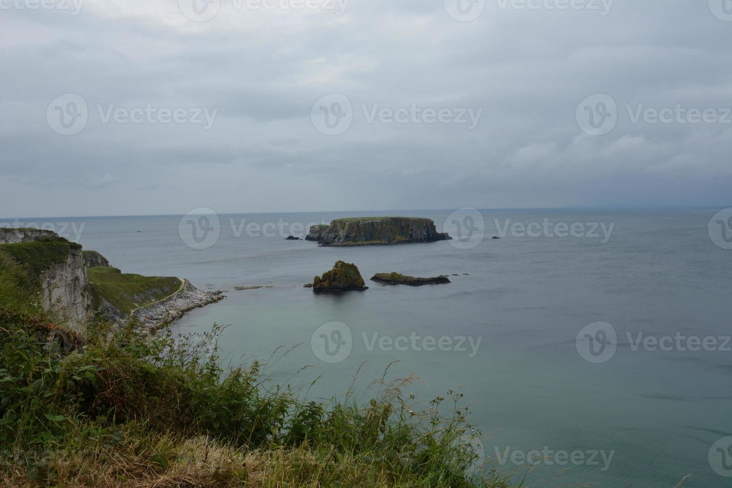 Magnificent view of unique natural rocks and cliffs photo