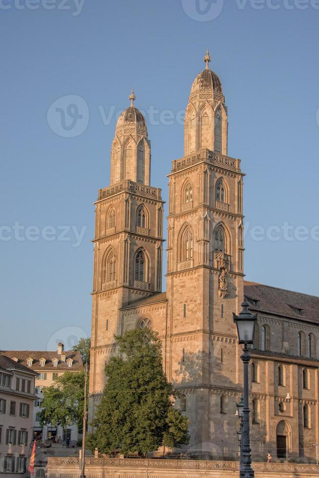 Zurich Dome view at sunset photo