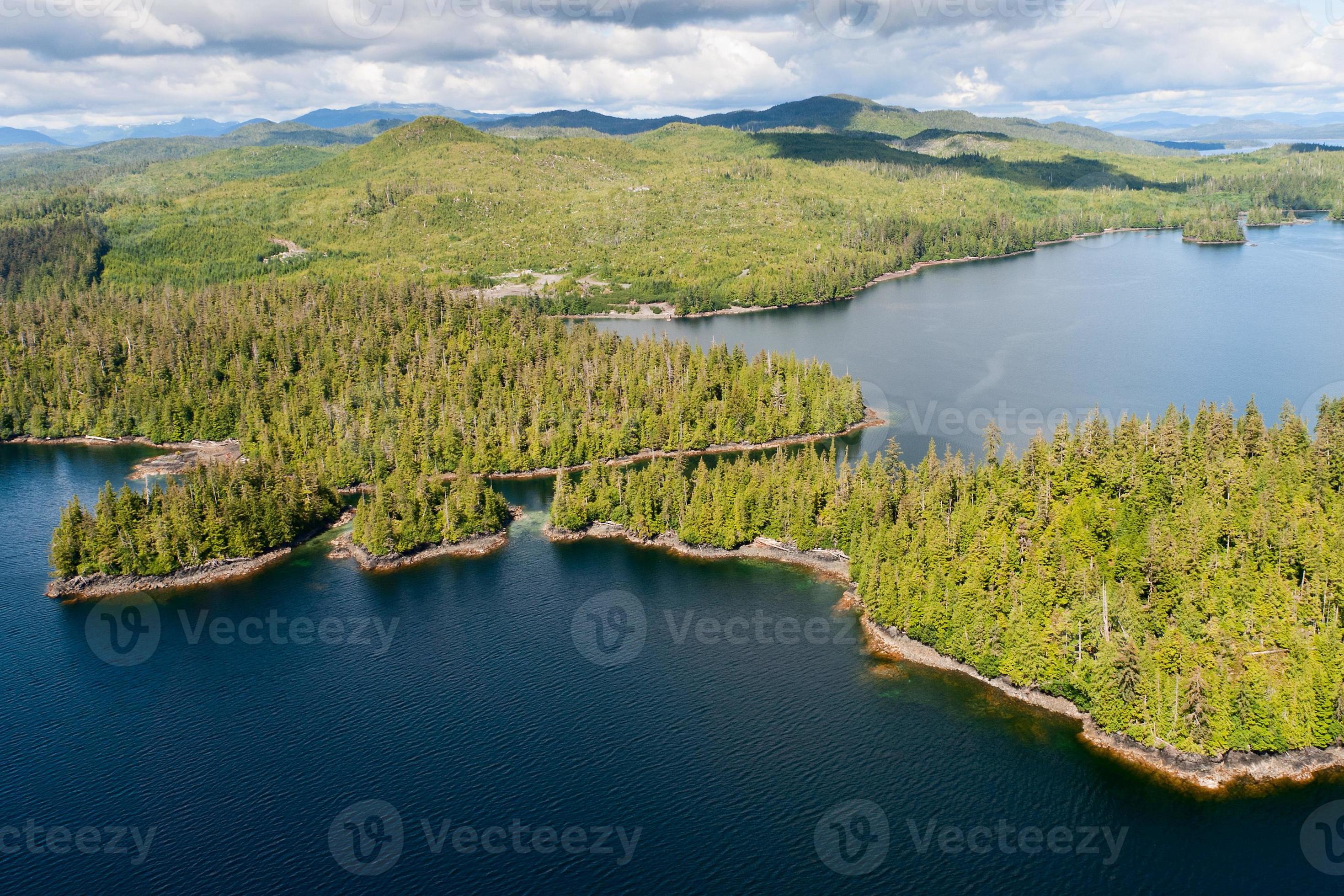 Alaska Prince of Wales island aerial view from floatplane 17235053