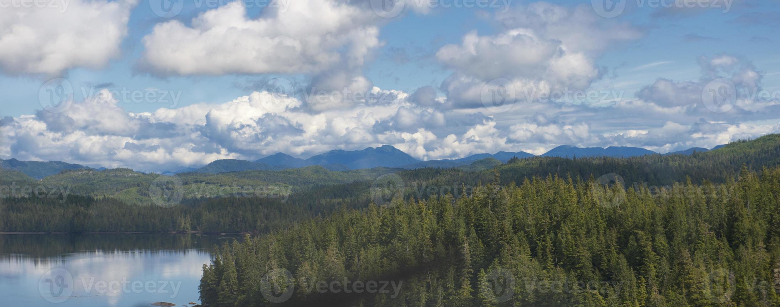 Alaska Prince of Wales island aerial view from floatplane photo