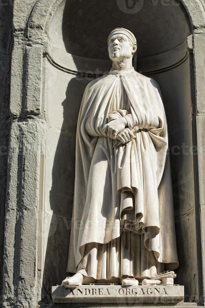 Florence uffizi statue Andrea Orgagna photo