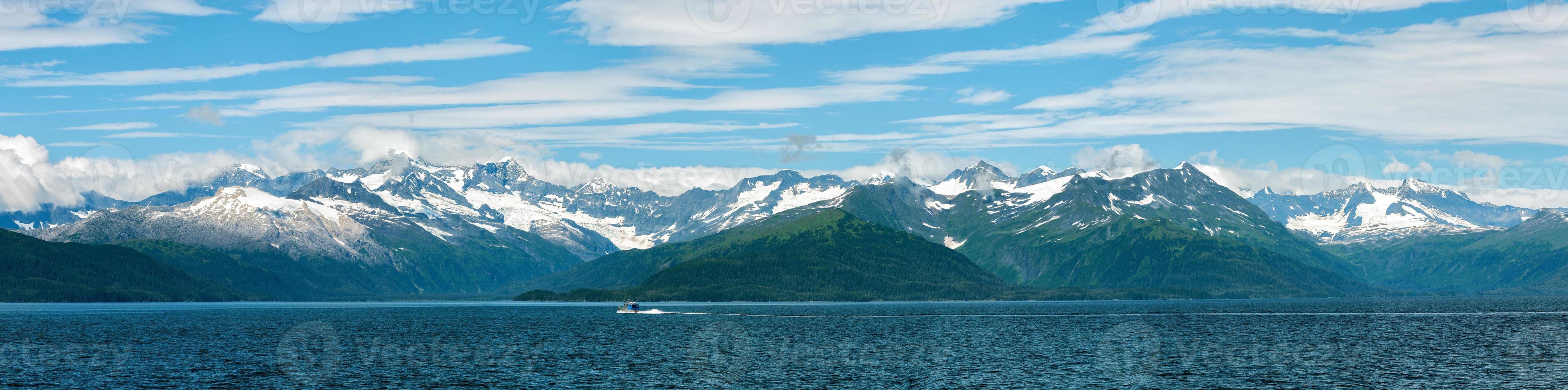 paisaje sonoro del príncipe guillermo de alaska foto