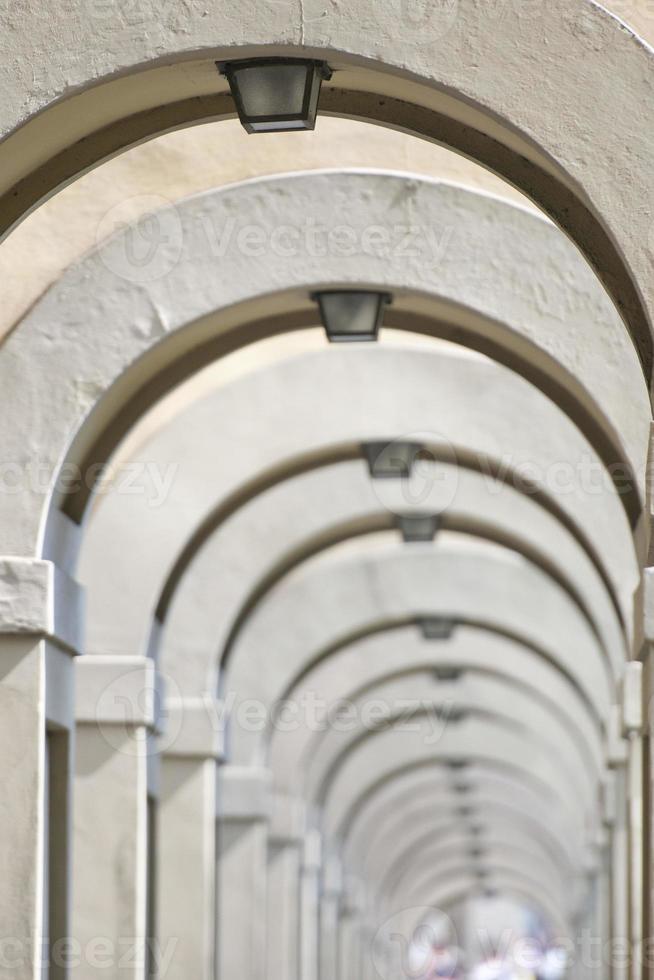 Florence Ponte Vecchio arches way photo