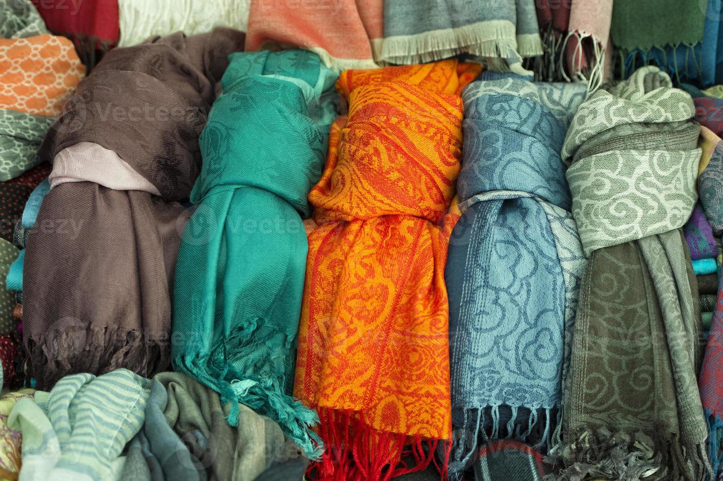 Different colors silk fabric 17235640 Stock Photo at Vecteezy