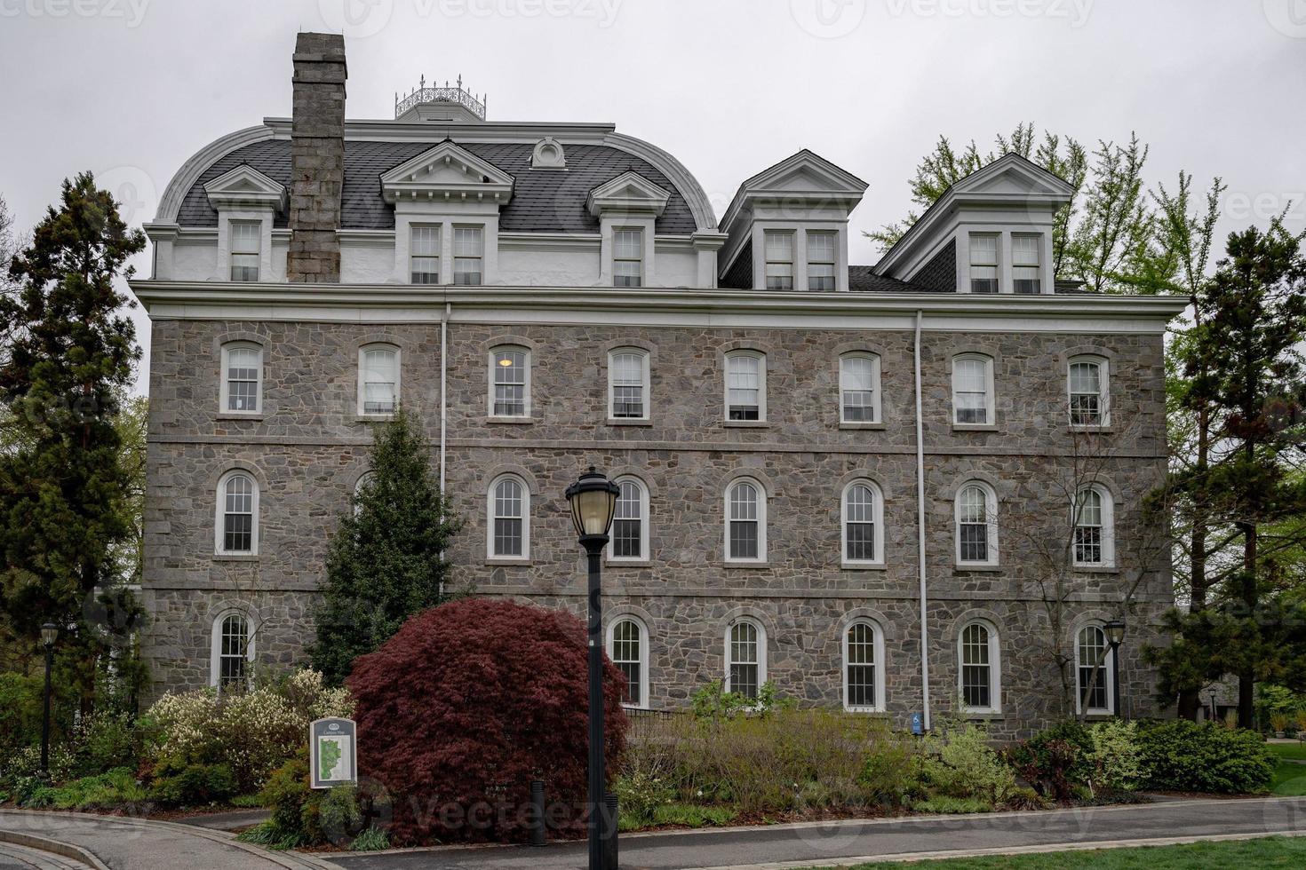 Swarthmore college university old buildings photo