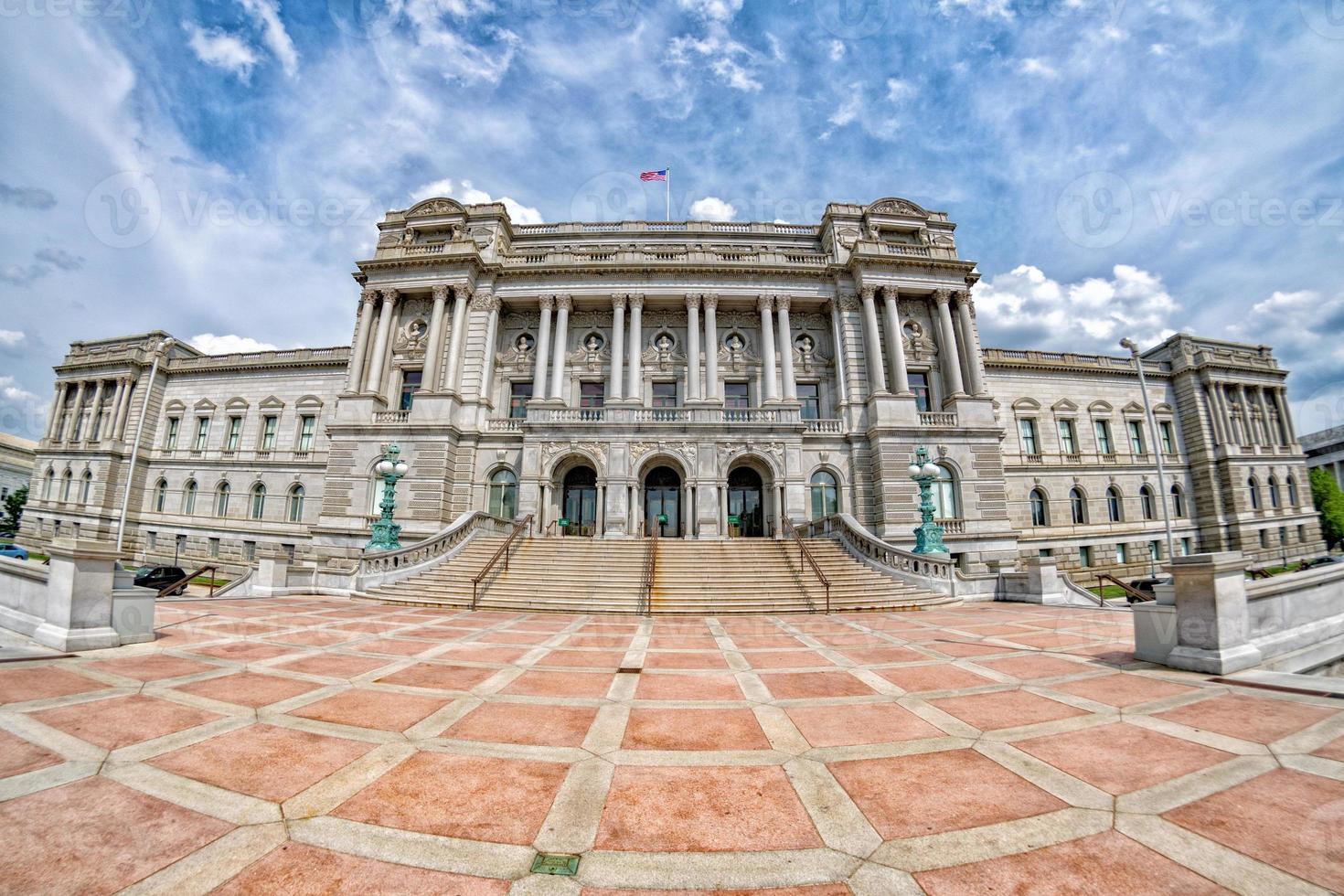 Library of Congress Washington DC exterior photo