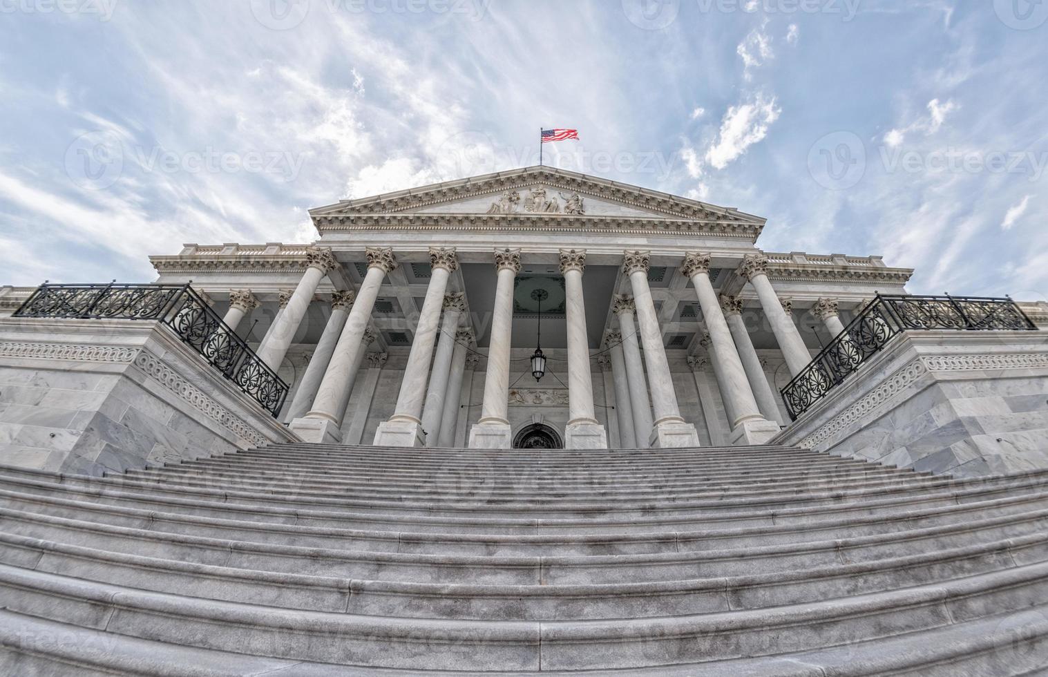 Washington DC Capitol view from the entrance photo