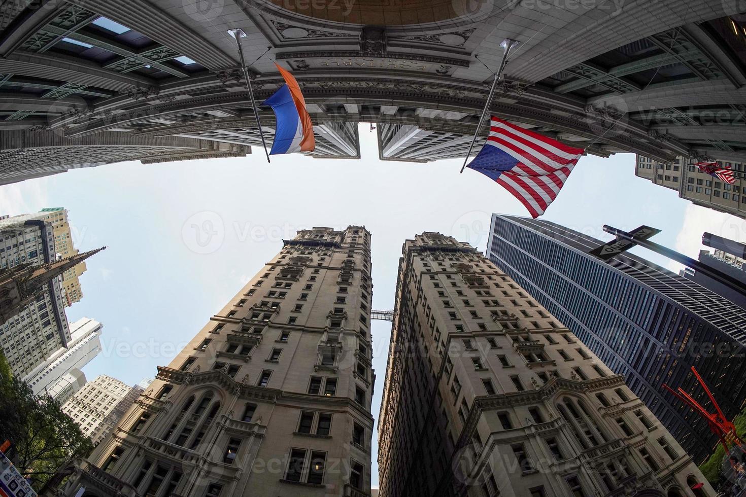 wall street building new york city manhattan financial photo