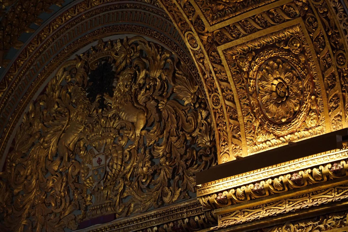 La Valetta, Malta St. John church interior, 2022 photo