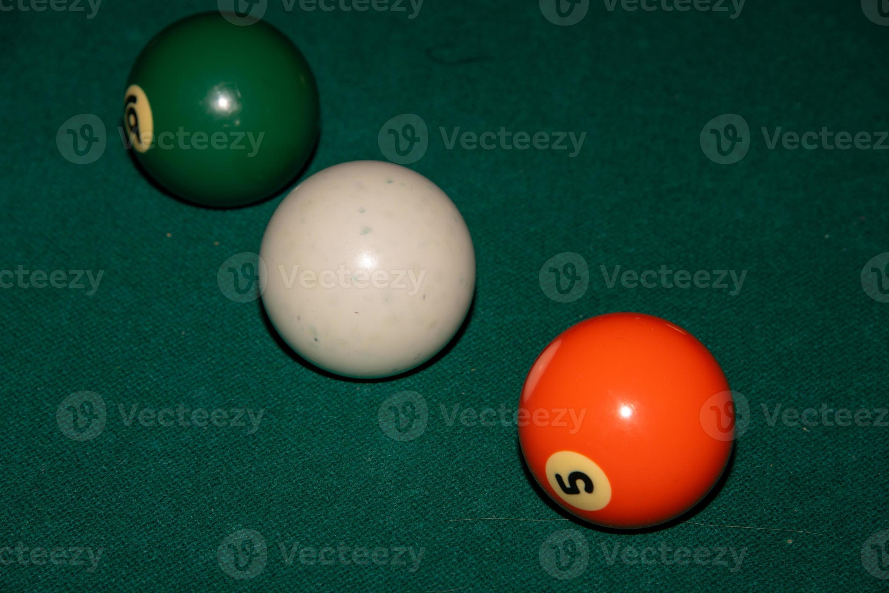 Pool billiard old eight balls table 17238975 Stock Photo at Vecteezy