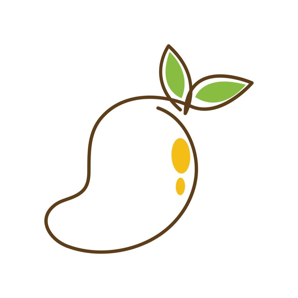 diseño de logotipo de icono de mango vector