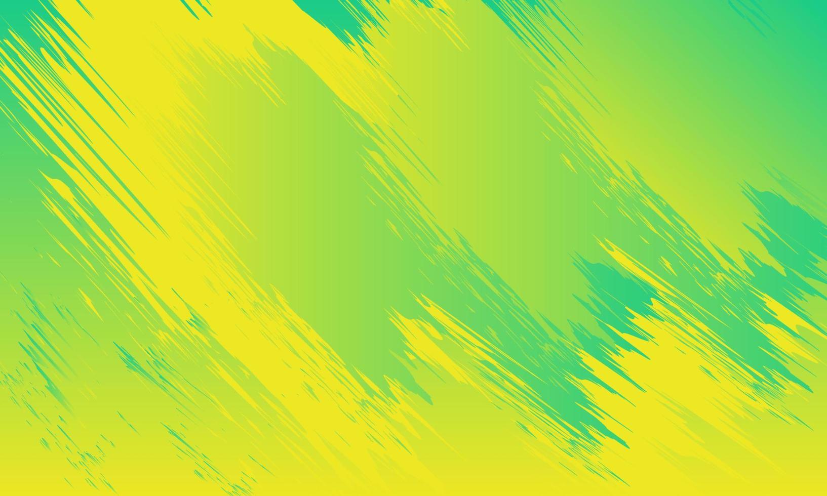 arte de textura de fondo abstracto con pintura de acuarela de colores naranja y verde sobre lienzo con salpicaduras de color suave vector