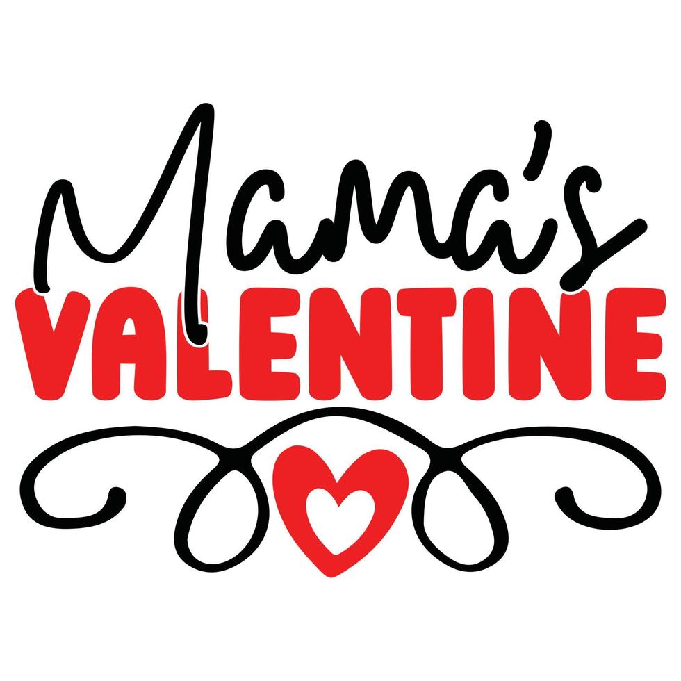 Valentine's Day SVG Design, Vector File.