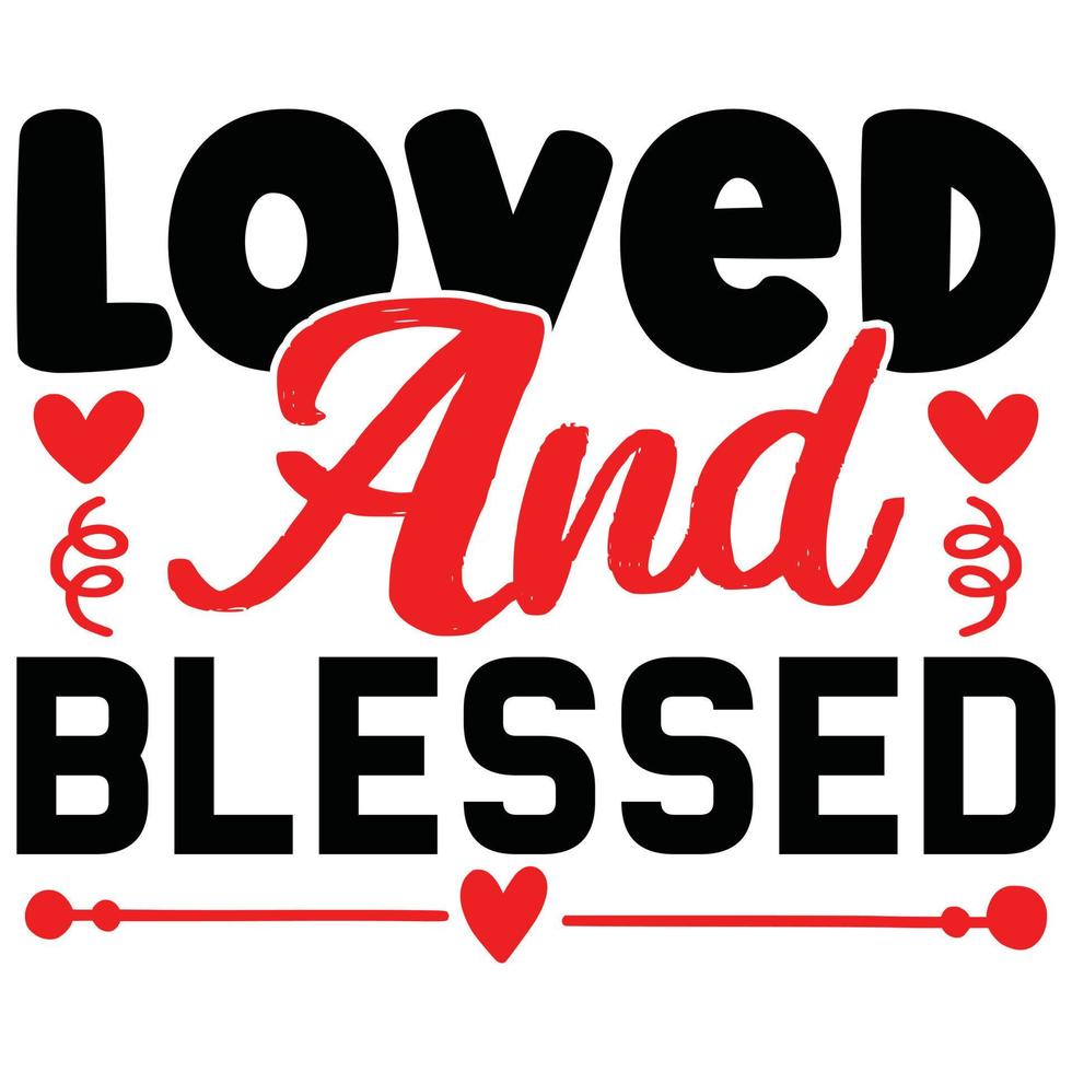 Valentine's Day SVG Design, Vector File.