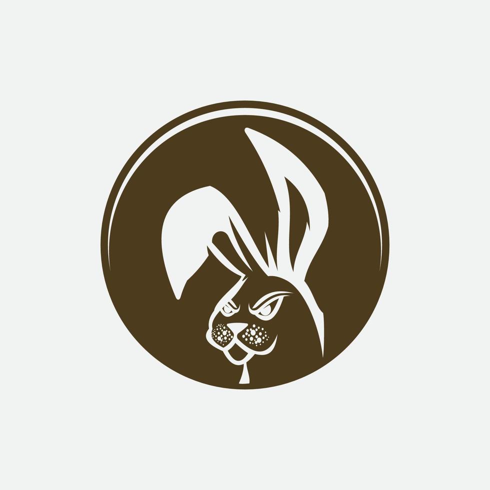 Rabbit vector icon illustration design