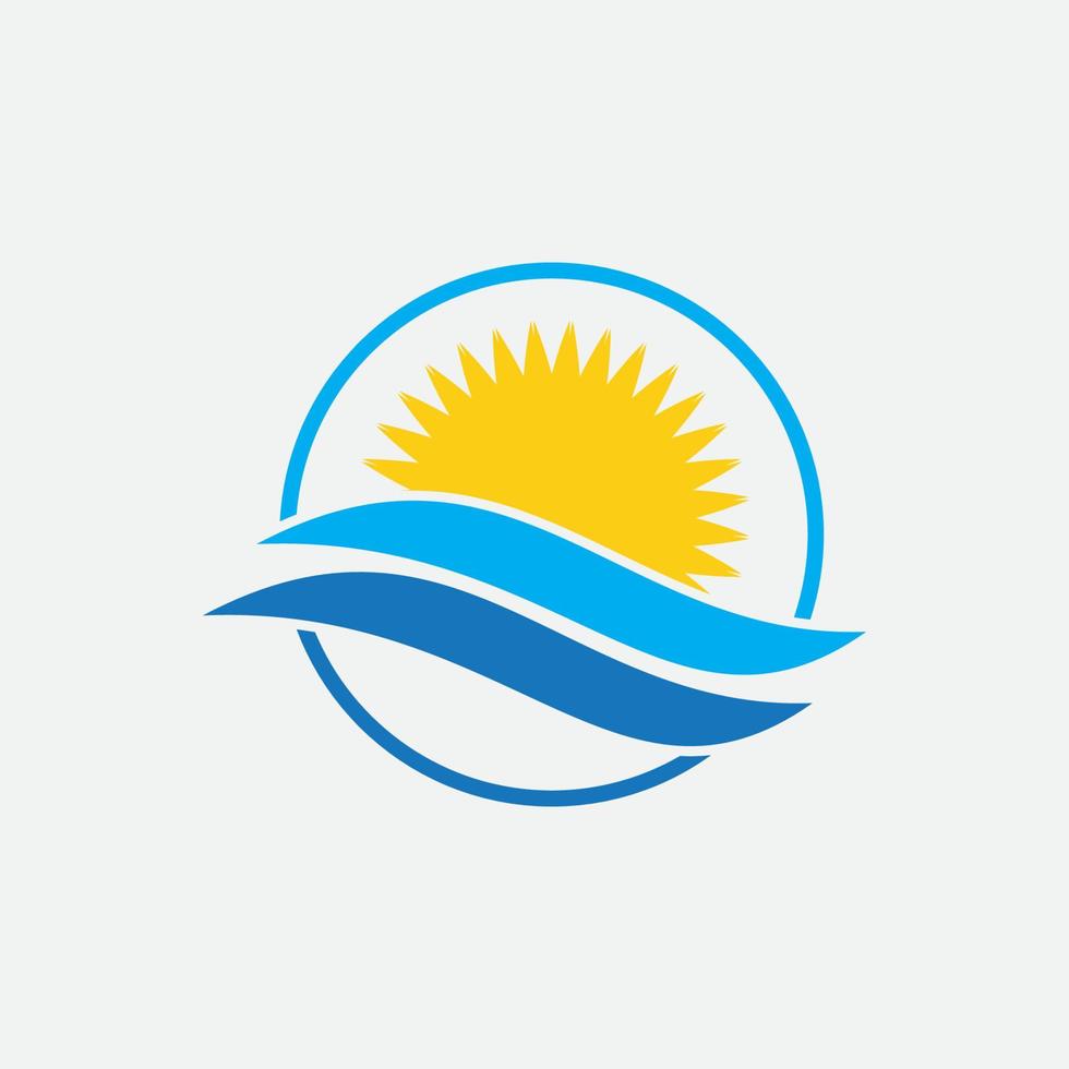 Sun Vector illustration Icon