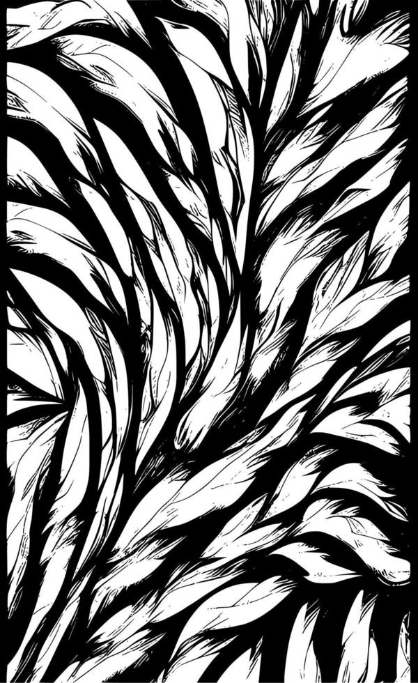 vector illustration of leaf pattern background