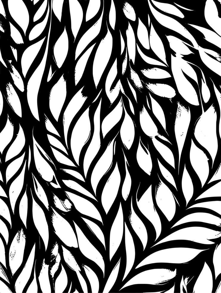 vector illustration of leaf pattern background