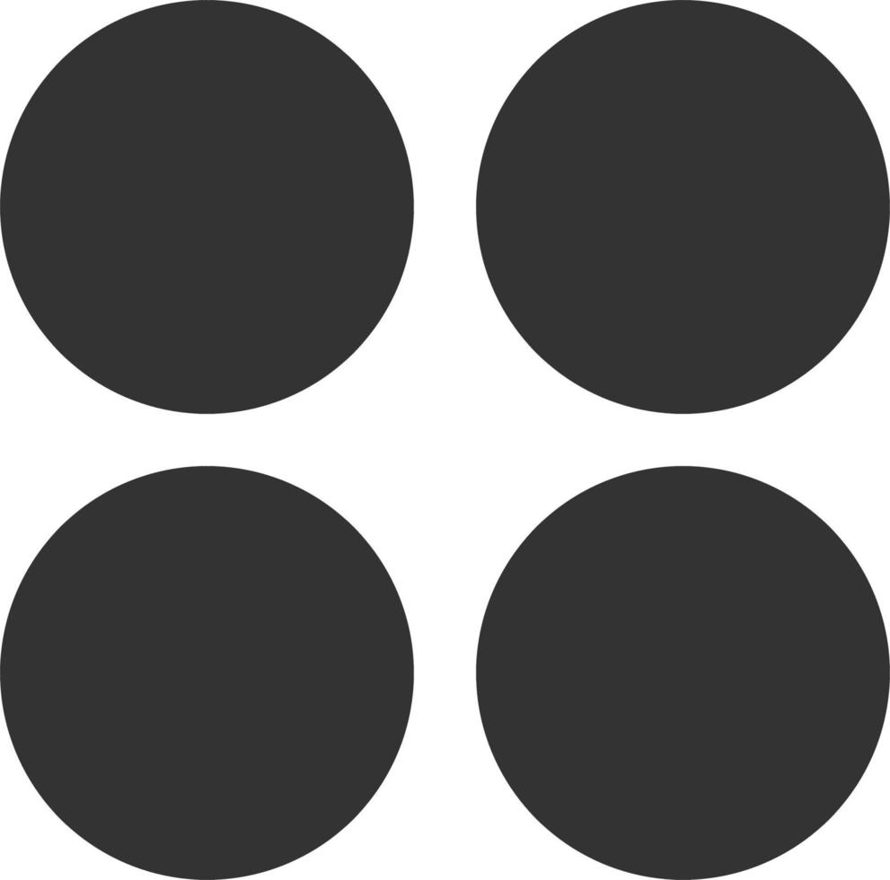 circle shape on white background vector