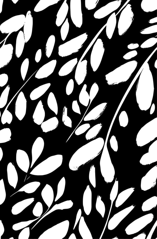 vector illustration of leaf pattern background