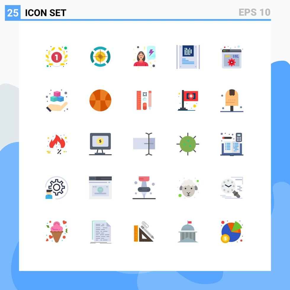 25 Creative Icons Modern Signs and Symbols of code decryption feminism data analysis Editable Vector Design Elements