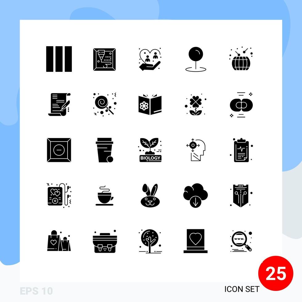 25 Creative Icons Modern Signs and Symbols of agreement chinese new year people china pointer Editable Vector Design Elements