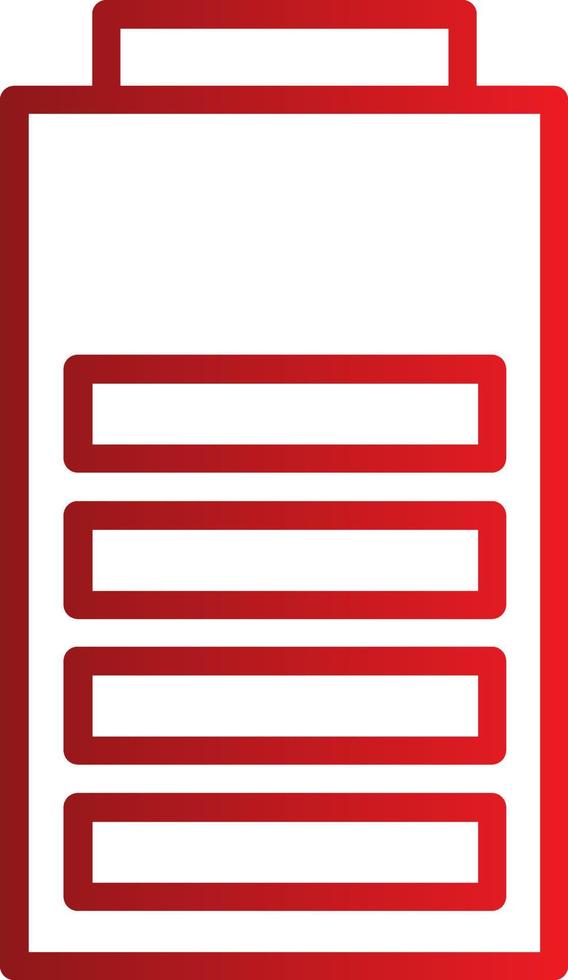 Battery Vector Icon