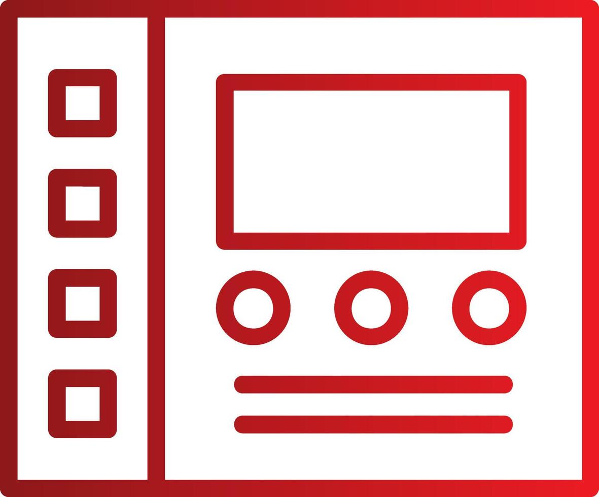 Control Panel Vector Icon 17253406 Vector Art at Vecteezy