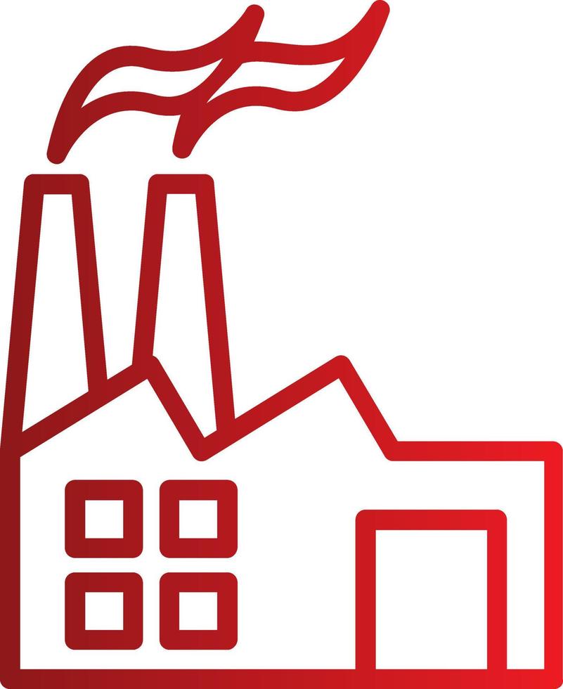 Factory Vector Icon