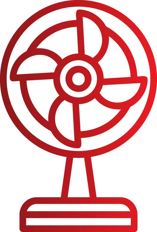 icono de vector de ventilador