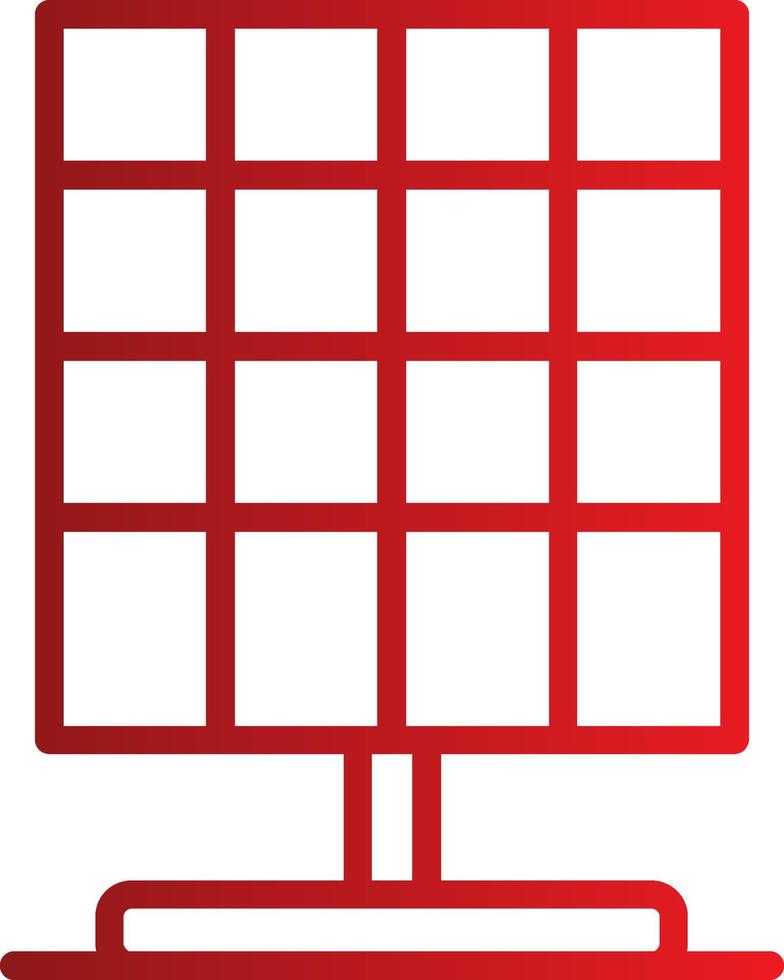 Solar Panel Vector Icon