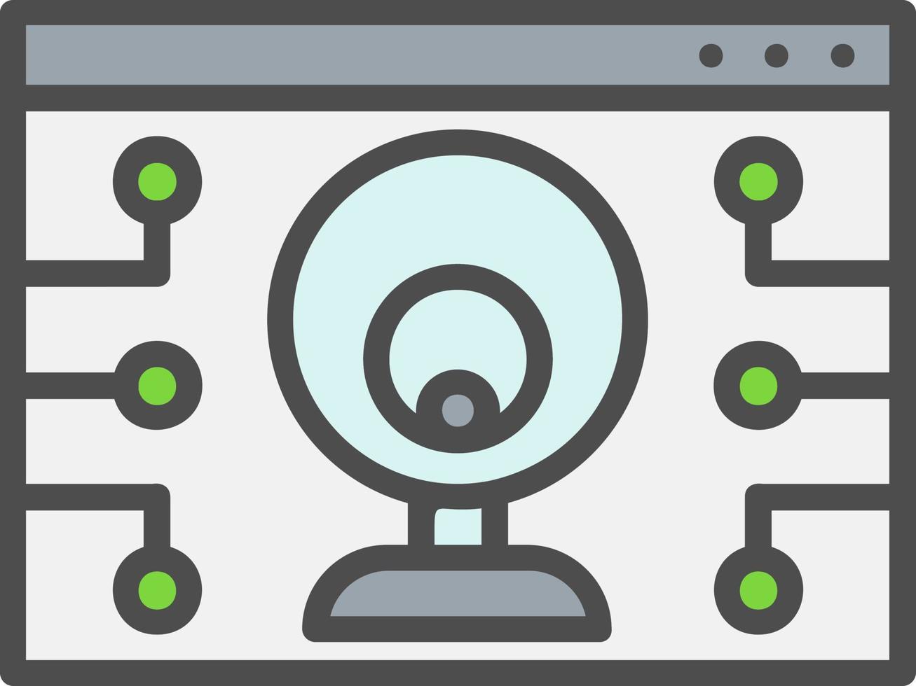 Web Camera Vector Icon