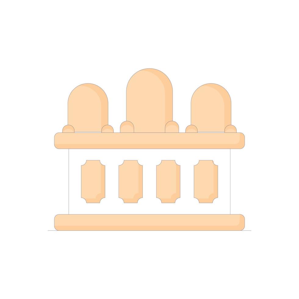 Jury vector icon style illustration. EPS 10 file