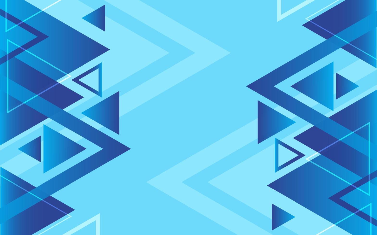 Abstract triangle gradient geometric modern design template vector