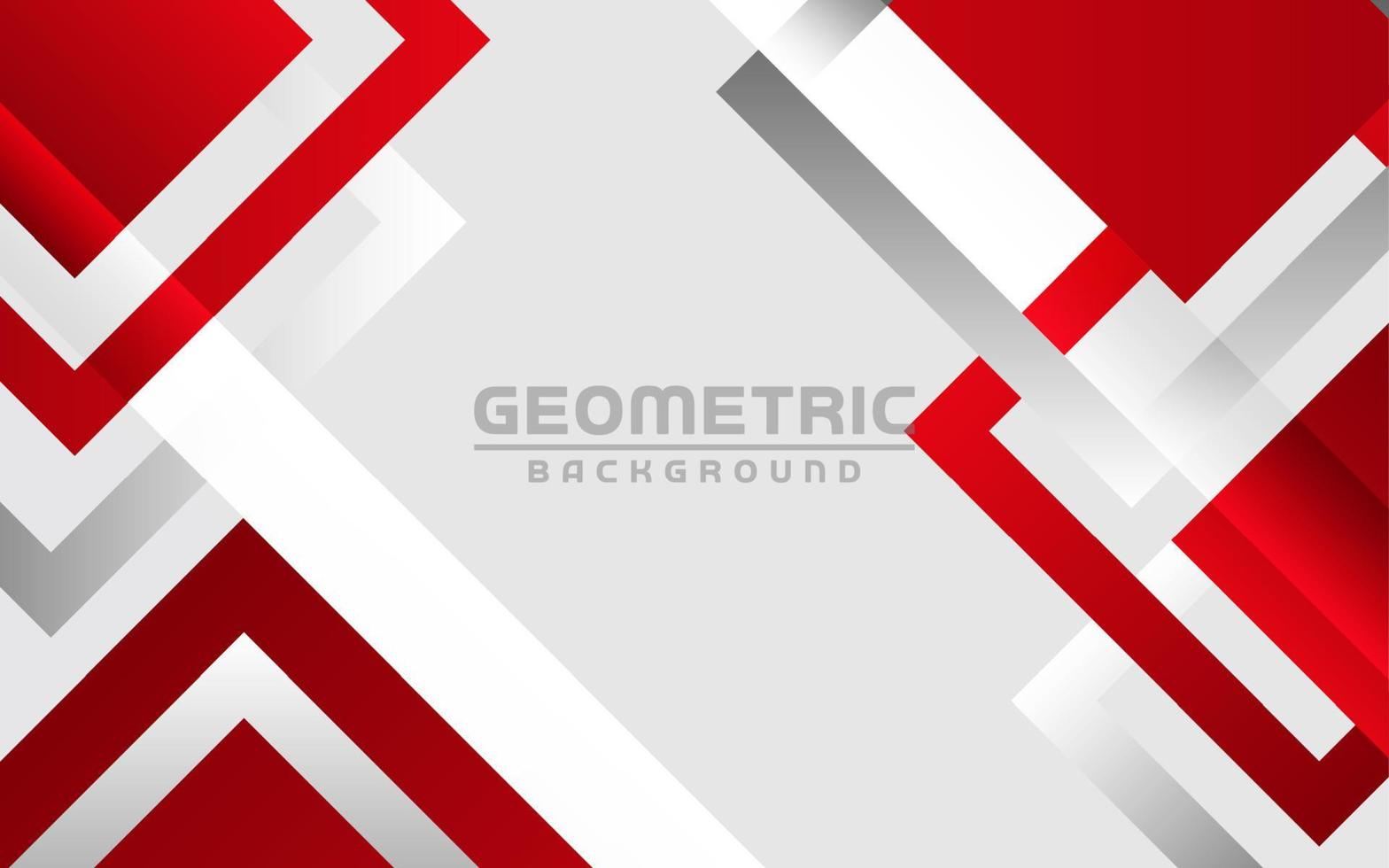 Modern geometric colorful shape background vector