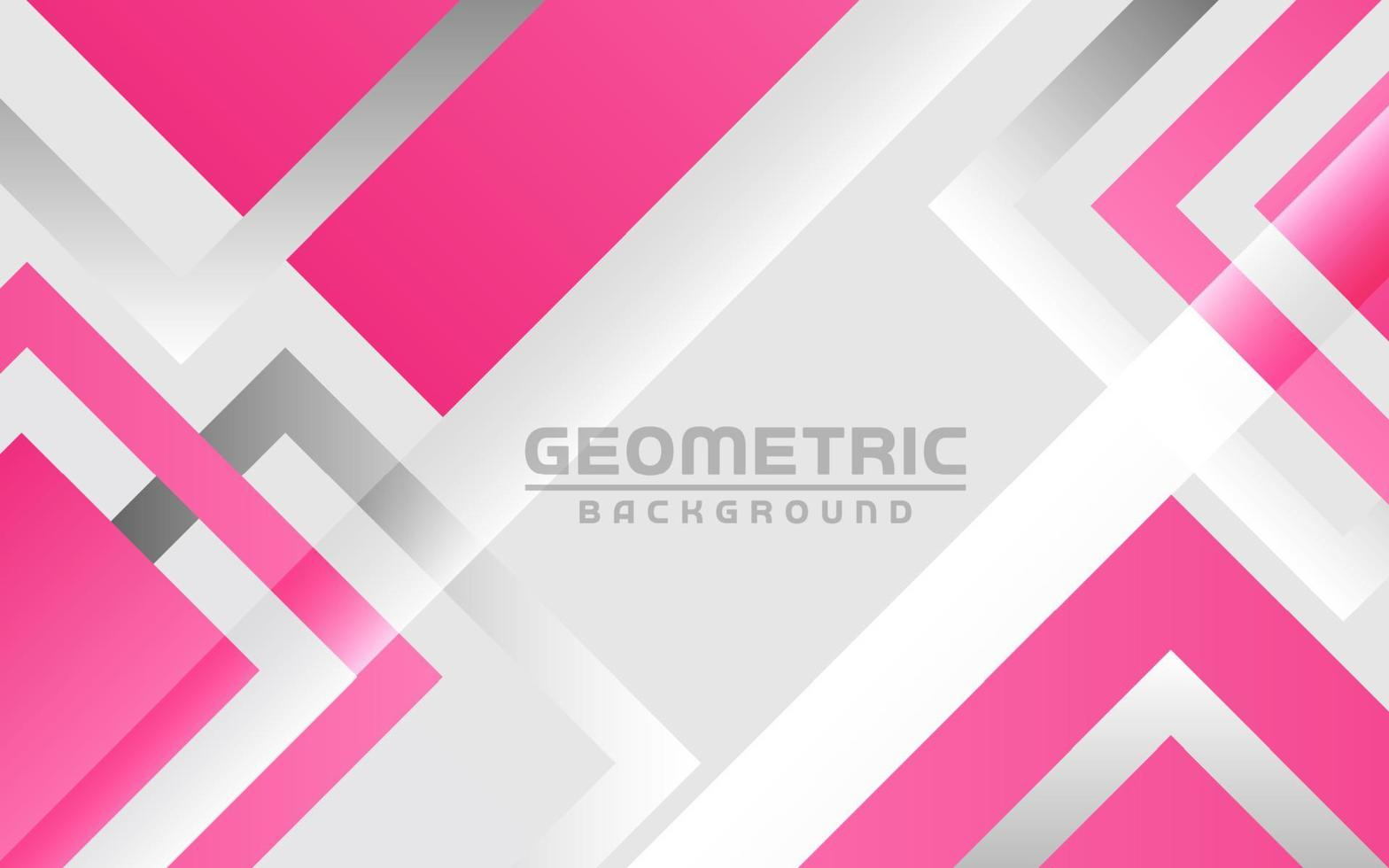 Modern geometric colorful shape background vector