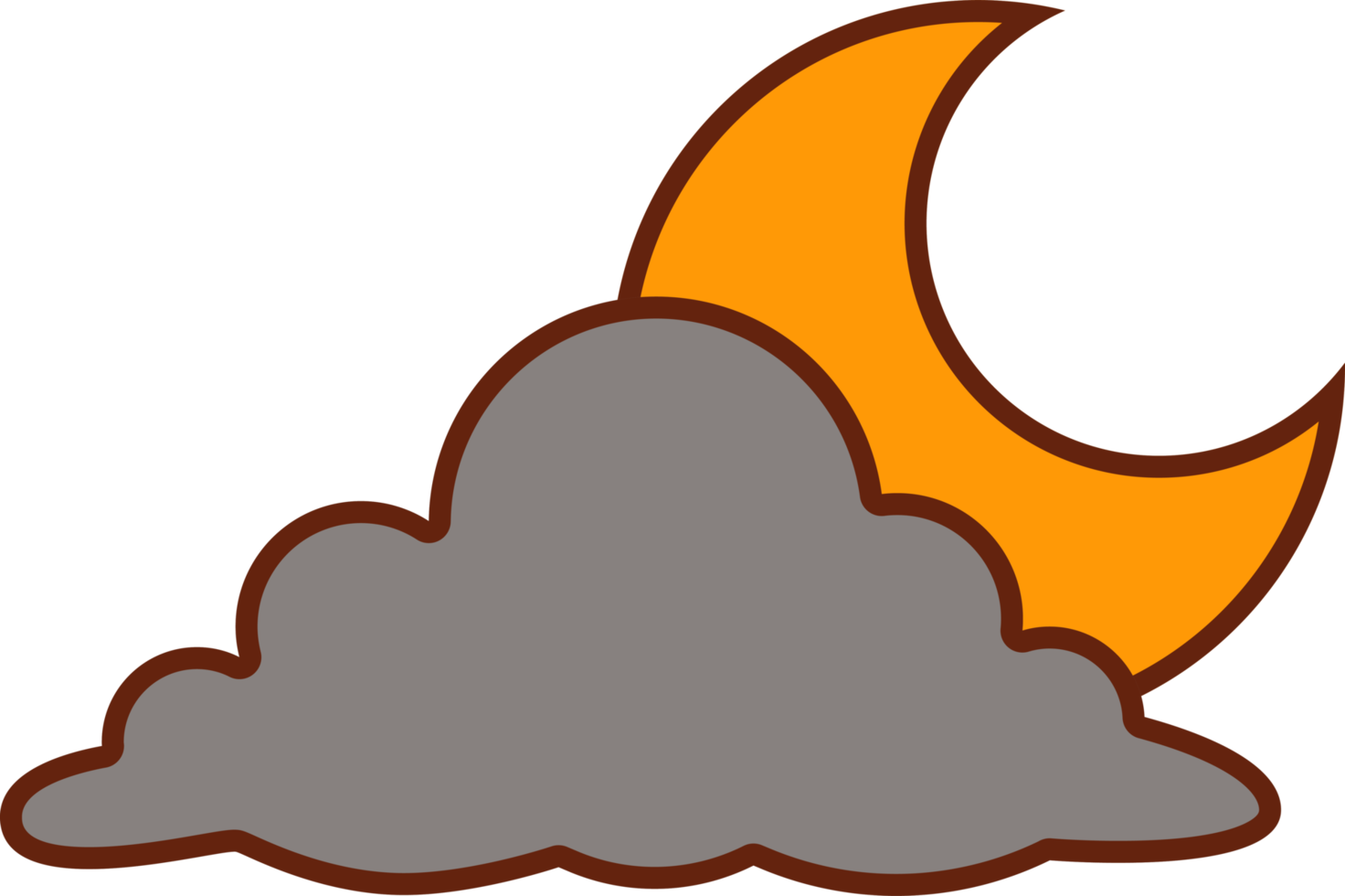 cute weather cloud temperature cartoon png