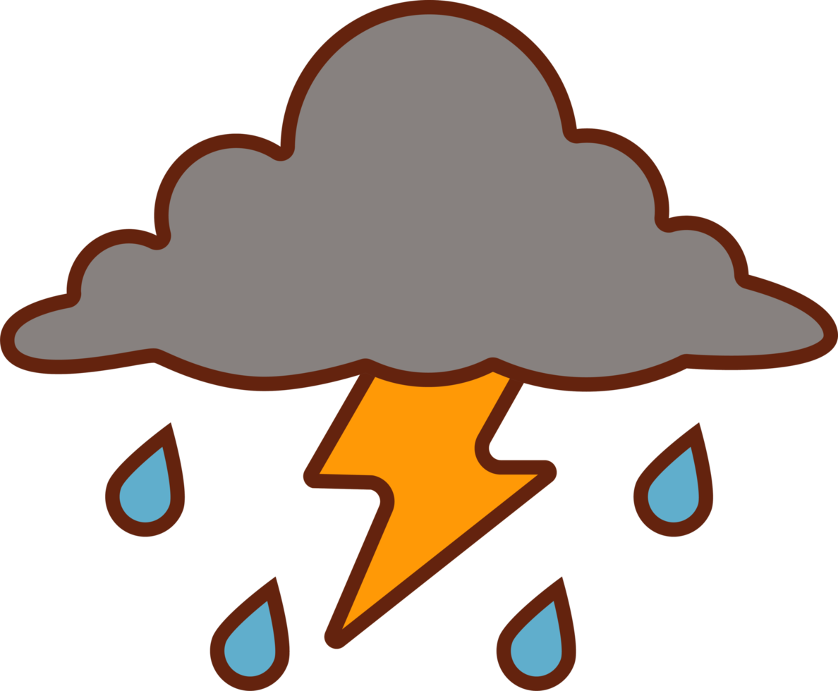 lindo clima nube temperatura dibujos animados png