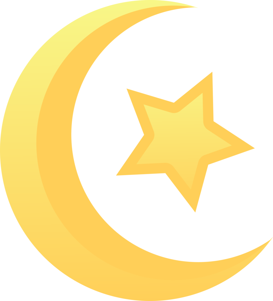 Islamic ramadan cute cartoon decoration png