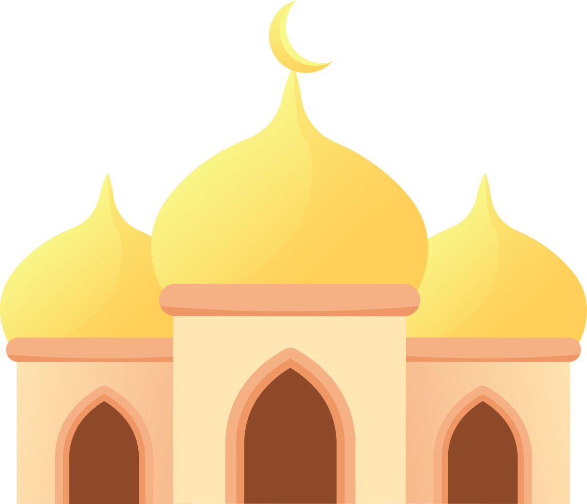 Islamic ramadan cute cartoon decoration png