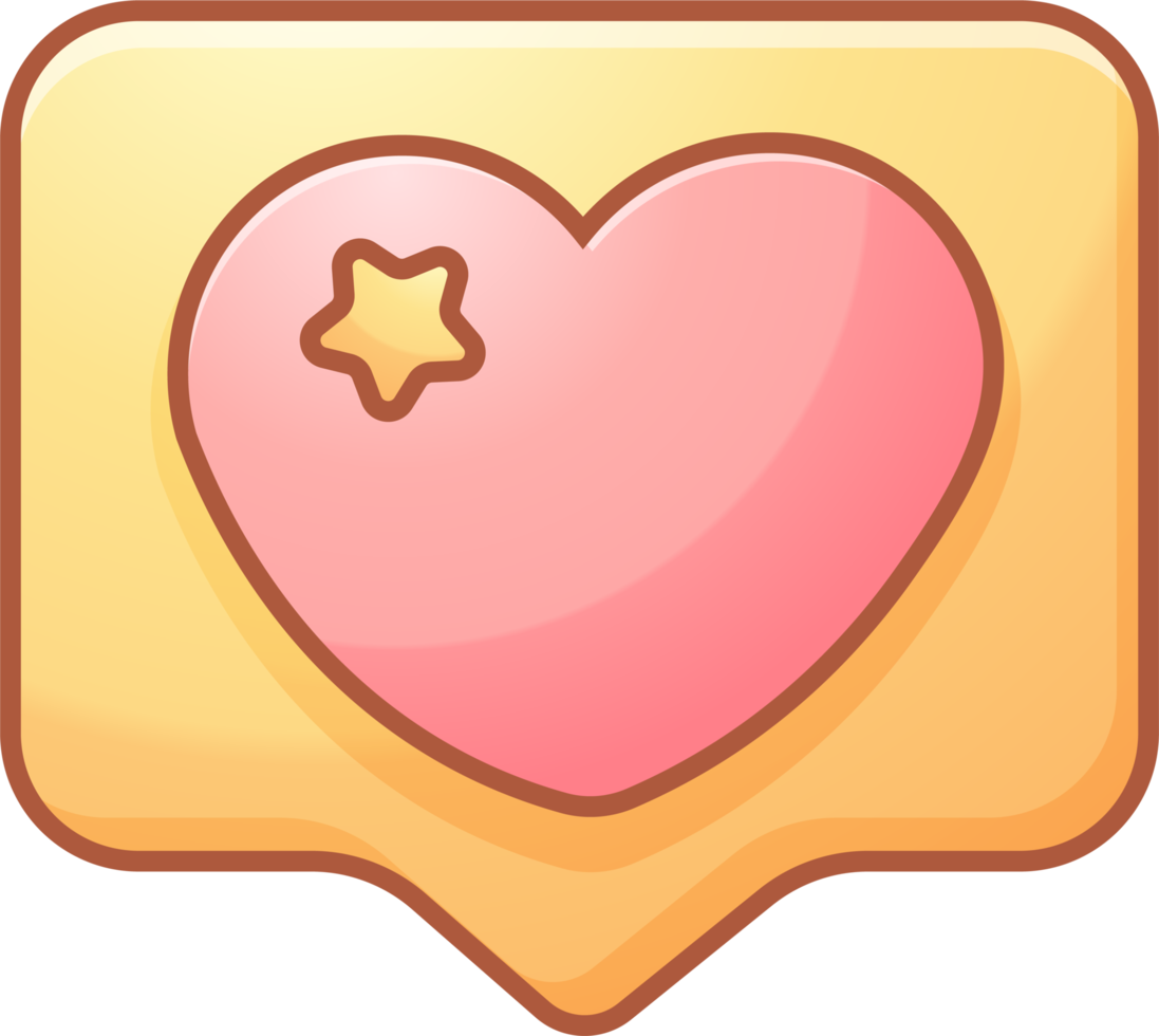 cute valentine love decoration cartoon png