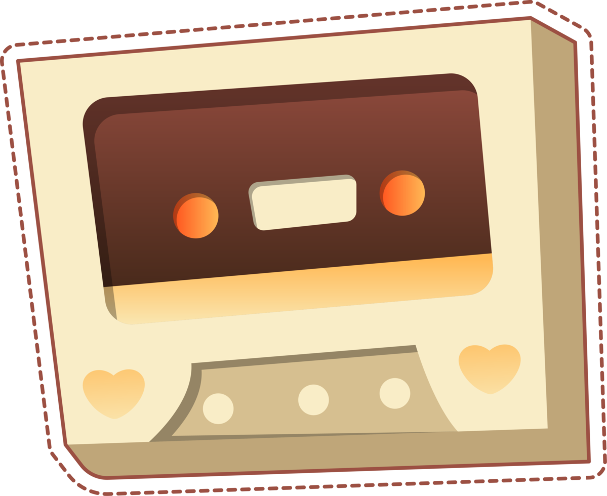 aesthetic music retro instrumental cartoon png